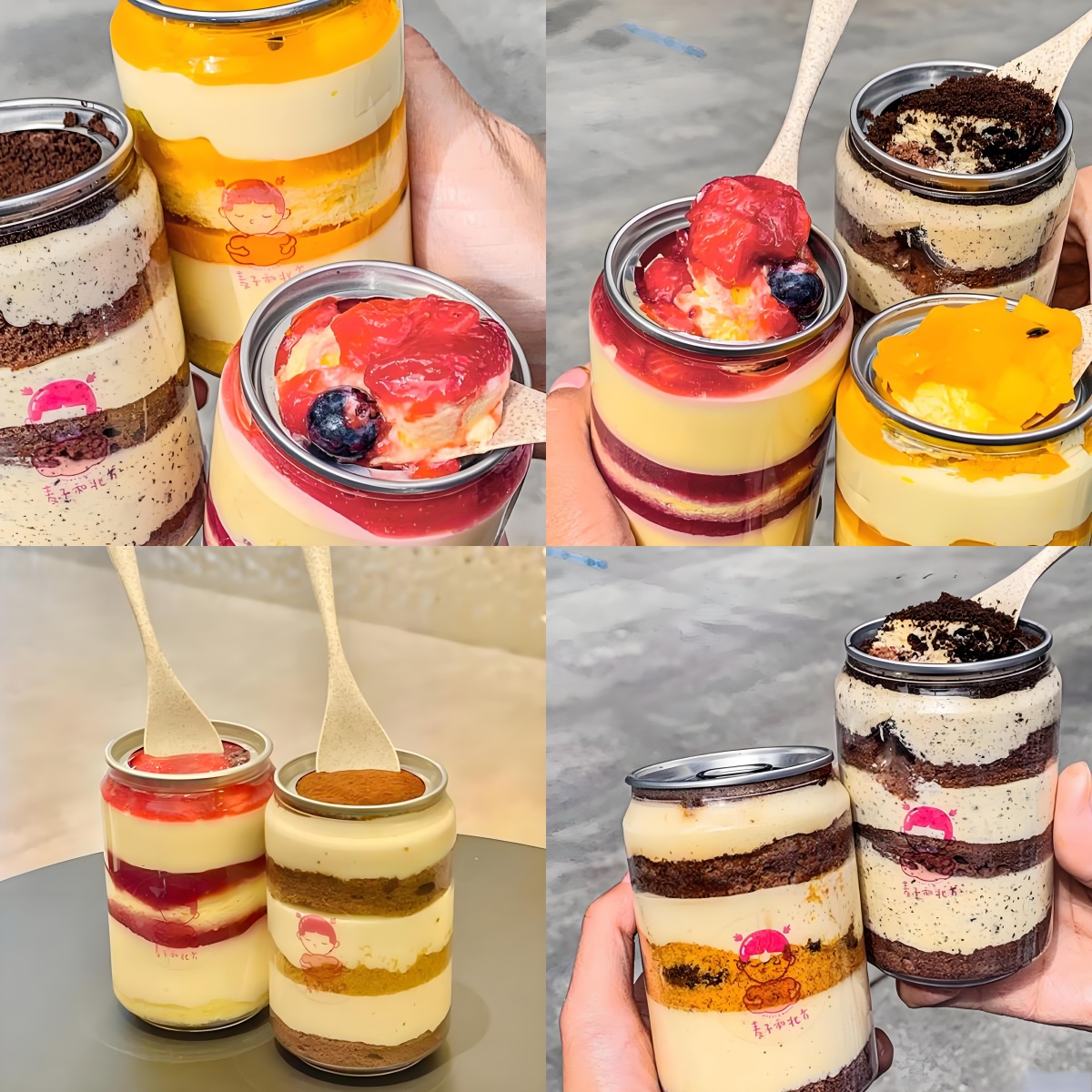 PET food packaging jars for cold chain applications