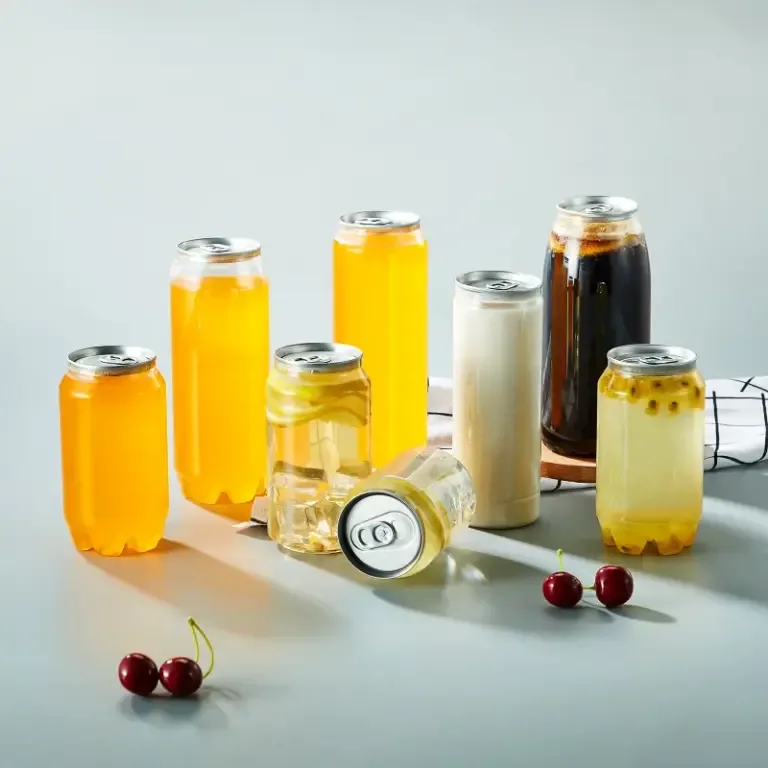 Transparent Plastic Can 2
