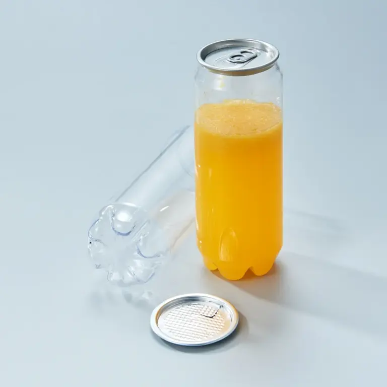 Transparent Plastic Can 3